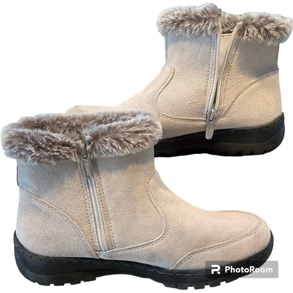KHOMBU LADIES BOOTS FAUX FUR SIZE 8 M - Picture 2 of 5